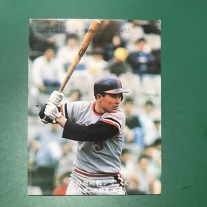 1976年　カルビー　プロ野球カード　76年　203番　阪急　長池　　　　　【G47】