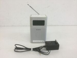 ●営KZ581-60【稼働品】SONY ソニー SRF-V1BT ホームラジオ 2016年製 / ステレオスピーカー 内蔵バッテリー ワイドFM Bluetooth対応 白 /w