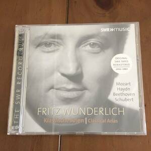 【未使用】Fritz Wunderlich　Klassiche Arien　Classical Arias　フリッツヴンダーリヒ　2CD　2017年　【70】