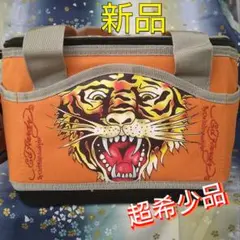 新品未使用◐EdHardy☆エドハーディー タイガー★保冷バック◑超鬼レア品◐