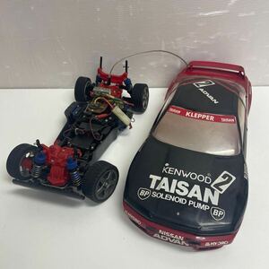 営AB88-100Y ラジコン TAISAN NISSAN RB26 スカイライン ADVAN 現状品 パーツ欠損破損あり