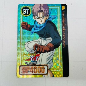 ≠中古品 ドラゴンボールGT カードダス 72 トンラクス 未剥がしカード 1996