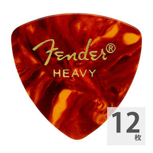 フェンダー ギターピック 12枚 セット ヘビー 346 Shape Picks Shell Heavy Fender