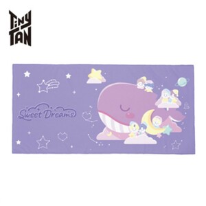 TinyTAN Sweet Dream プレミアムバスタオル ＜パープル＞