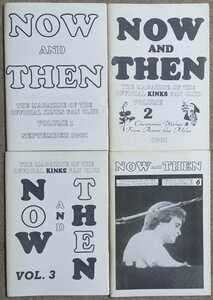 Now & Then★The Kinks英ファンジン4冊セット