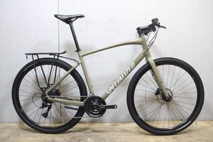 キャリアおまけ付!!■SPECIALIZED SIRRUS 2.0 スペシャライズド クロスバイク SHIMANO 2X8S サイズL 2023年モデル 美品