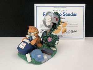 ガーフィールド ヴィンテージ Danbury Mint ダンバリーミント 1993s シリアルナンバーカード付 フィギュア 置物 USA GARFIELD [ga-483]