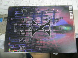 X JAPAN エックス / X-PRESS VOL.22 THE EARTH FC会報 YOSHIKI HIDE TOSHI PATA HEATH EXTASY RECORDS