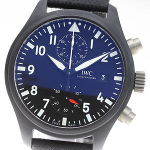 IWC IWC SCHAFFHAUSEN IW389001 パイロット・ウォッチ トップガン クロノグラフ 自動巻き メンズ 良品 箱・保証書付き_866121