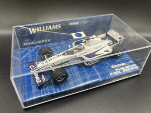 ミニチャンプス 1/43 ウィリアムズ BMW FW22 リミテッド3333 PMA