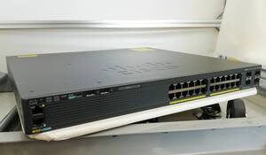 ▼■複数品 Cisco シスコ Catalyst 2960-XRシリーズスイッチ WS-C2960XR-24TS-I コマンド初期化済 即日発送 一週間返品保証【H24050828】