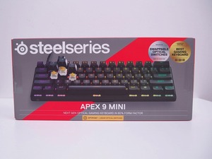 期間限定セール 【未使用】 スティールシリーズ steelseries ゲーミングキーボード Apex 9 mini