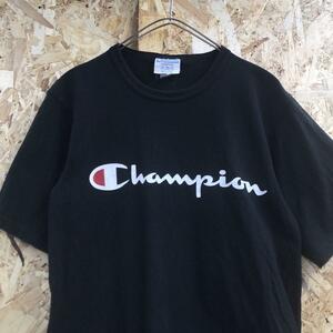 チャンピオン　半袖Tシャツ　メンズM 黒　g4