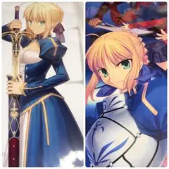 Fate クリアファイル　なか卯　原作絵