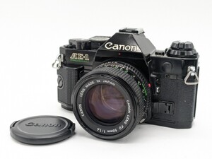 美品！完動品！CANON AE-1 PROGRAM 50mm F1.4レンズセット 一眼レフフィルムカメラ