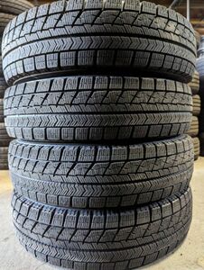 ★送料無料★ 155/80R13 2019年製 8～9分山 ブリヂストン BLIZZAK VRX 4本/中古スタッドレスタイヤ(冬タイヤ) カローラ N7201_C3