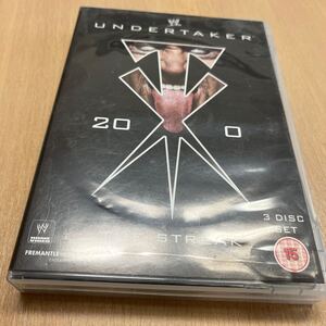 輸入盤DVD　WWE　UNDERTAKER THE STREAK 20-0