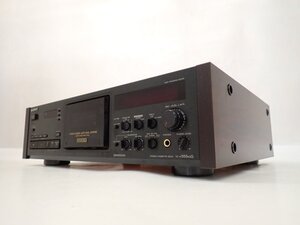 【ジャンク品】 SONY ソニー 3ヘッドシングルカセットデッキ TC-K555ESG □ 70E90-2