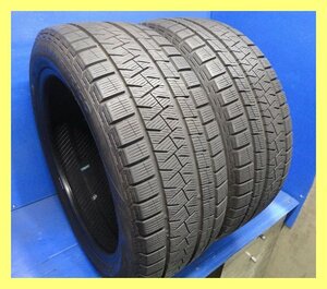 2019年製 8-9分山 2本セット ピレリ ★ アイスアシンメトリコ 【245/45R18】 2本★PD0354 ベンツ BMW