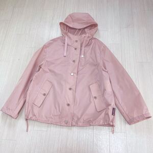 MACKINTOSH LONDON マッキントッシュロンドン レディース マウンテンパーカー ジャケット カッパブル 持ち運び ピンク サイズ38 美品