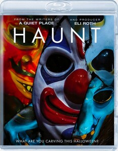 新品★ホーンテッド 世界一怖いお化け屋敷★ホラー映画最高峰【HAUNT/2020年】ケイティ・スティーヴンス●ウィル・ブリテン●北米版Blu-ray