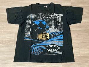 BATMAN RETURNS TEE XL Tシャツ 半袖 バットマン 90s ヴィンテージ アメコミ アメカジ 古着 ブラック バンドTシャツ バンT アニメ アニメT