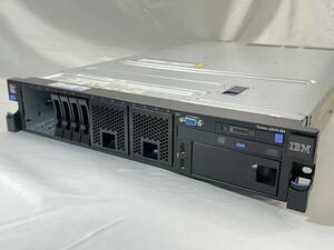 □【BIOS起動/パーツ取り】 IBM System x3650 M4 Xeon E5-2620 RAM 8GB HDD無 電源 FSA011 PLATINUM サーバー ラック型 □ W01-0612