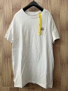 美品 MONCLER GENIUS AWAKE Tシャツ 半袖カットソー 白 ホワイト 2