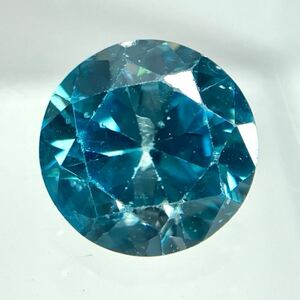 ≪天然ジルコン7.320ct≫n 約11.1×11.2mm ルース 裸石 宝石 ジュエリー jewelry zircon w2 44