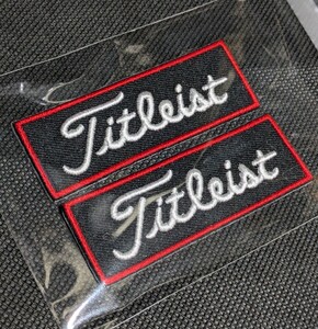 Titleist タイトリスト GOLF ゴルフ ワッペン 2枚セット