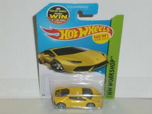 ◇HotWheels 右下222 LAMBORGHINI HURACAN LP610-4 黄