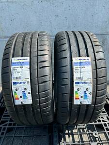 2023年製 未使用 MICHELIN PILOT SPORT 4S 235/40ZR18 DT1 ミシュラン パイロットスポーツ 2本セット 送料込62,500円 235/40R18