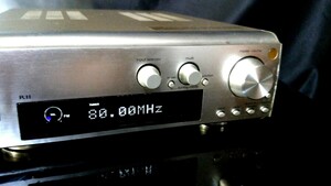 SANSUI レシーバーアンプ♪ 除菌清掃品♪ワイドFM対応♪ボリューム フロントパネル分解清掃