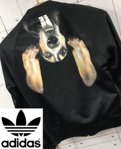 adidas RITAORA トラックジャケット ジャージ ジャケット 犬 アディダス 