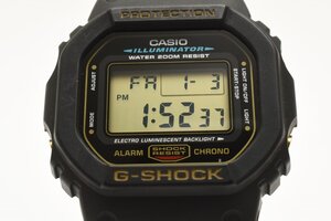 稼働品 カシオ ジーショック DW-5600E デジタル ブラック クォーツ メンズ 腕時計 CASIO G-SHOCK