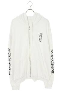 クロムハーツ Chrome Hearts SWTSHRT HD ZIP サイズ:XL バックホースシュージップアップパーカー 中古 SJ02