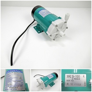 ◆[C55]Iwaki　イワキ　マグネットポンプ　Magnet Pump　ポンプ　MD-30RZ-N28　動作確認済