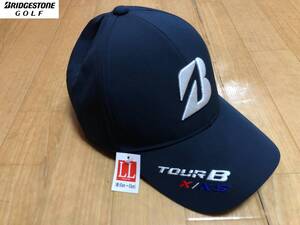 ・スピード発送 BRIDGESTONE GOLF(ブリヂストンゴルフ) 撥水機能付き 刺繍ロゴ プロモデルキャップ CPG24A(NA)ＬＬ(約60～63cm)