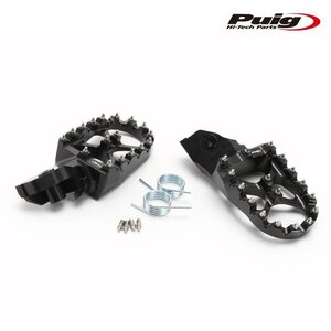 SALE! Puig 21195N フットペグ オフロード F750GS(18-24) F850GS ADVENTURE(19-23) R1200GS(00-18) R1250GS(18-24)[ブラック] プーチ