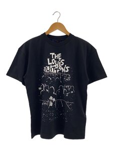 LOUIS VUITTON◆Tシャツ/XS/コットン/BLK/23SS/LVコンサートプリント