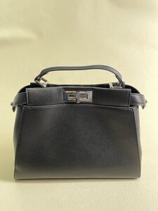 ■【美品】 フェンディ FENDI ショルダー斜め掛けバッグ ブラック