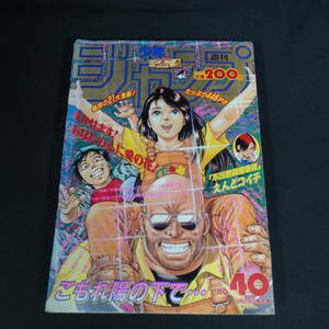 231020 【現状品】週刊少年ジャンプ 1993年 9月 20日 40号 ドラゴンボール スラムダンク 幽遊白書 ダイの大冒険 こち亀 ジョジョ