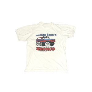 【送料無料】70s FORD BRONCO Tシャツ vintage 古着 オールドスクール ブロンコ