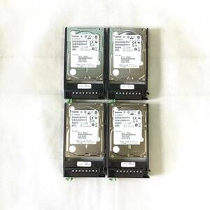 S6050865 TOSHIBA 600GB SAS 15K 2.5インチ HDD 4点【中古動作品】917