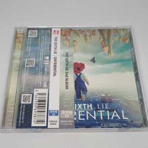 THE SIXTH LIE「DIFFERENTIAL」2ndアルバムCD Another Dimension Endless Night Next Trier A Planet in Your Eyes　The Walls　Hologram