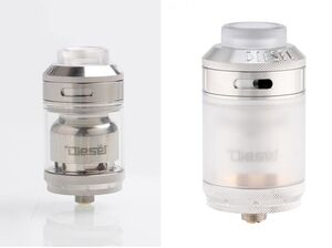 VAPE Timesvape Diesel 25mm RTA アトマイザー SS 新品　BOX