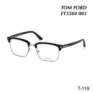 TOM FORD トムフォード FT5504 005 Eyeglass Frames メガネフレーム 新品未使用　TF5504 005