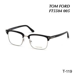 TOM FORD トムフォード FT5504 005 Eyeglass Frames メガネフレーム 新品未使用　TF5504 005