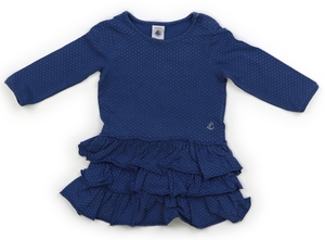 プチバトー PETIT BATEAU ワンピース 70サイズ 女の子 子供服 ベビー服 キッズ