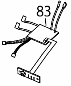 マキタ makita 18V 充電式噴霧器 MUS078DZ用 ＰＣＢ PR00000295 ふんむき 部品 補給 パーツ 修理 薬剤 薬剤散布 農業 農家 農産 基盤 基板